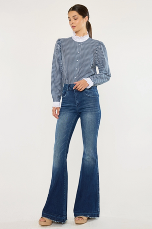 Stand For Something Ultra High Rise Super Flare Jeans