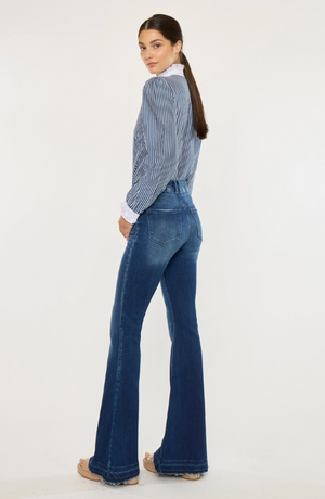 Stand For Something Ultra High Rise Super Flare Jeans