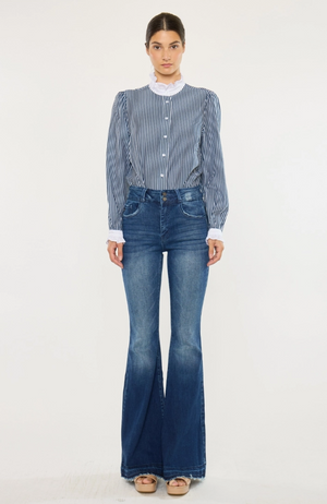 Stand For Something Ultra High Rise Super Flare Jeans