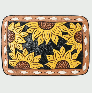 Saddle Soul Tooled Leather Belt Buckle