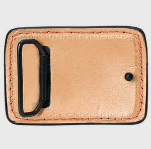 Saddle Soul Tooled Leather Belt Buckle