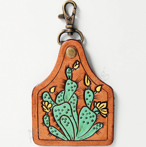 Keep It Together Tooled Leather Key Rings