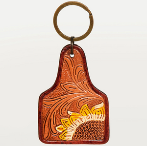 Keep It Together Tooled Leather Key Rings