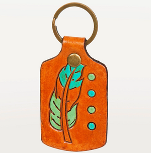 Keep It Together Tooled Leather Key Rings