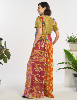 Sugaree Kantha Quilt Cotton Jumpsuit