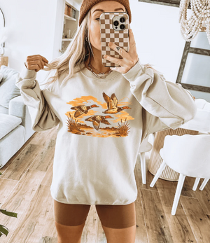 Autumn Marsh Flight - Sweatshirts & T-Shirts (made 2 order) LC