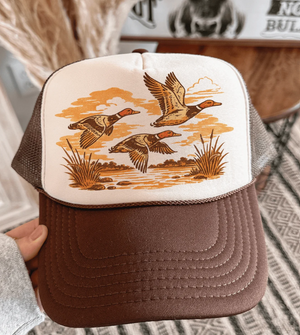 Autumn Marsh Flight - Trucker Hat (made to order) LC