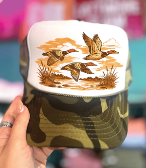 Autumn Marsh Flight - Trucker Hat (made to order) LC