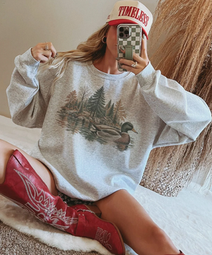 Vintage Mallard on the Lake Sweatshirts (made 2 order) LC