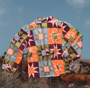 Pony Patchwork Quilted Jacket
