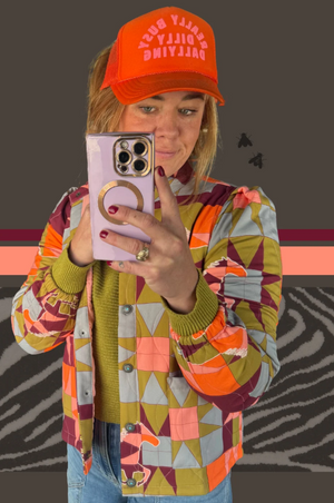 Pony Patchwork Quilted Jacket