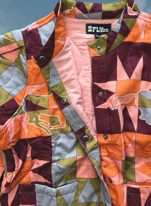 Pony Patchwork Quilted Jacket