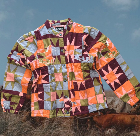 Pony Patchwork Quilted Jacket