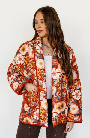 Polly Poppie Quilted Jacket