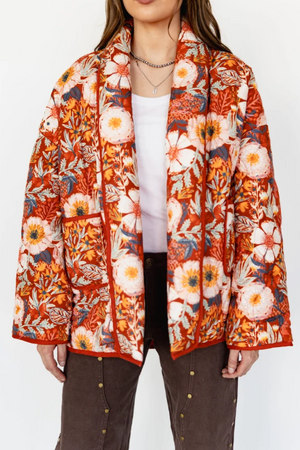 Polly Poppie Quilted Jacket