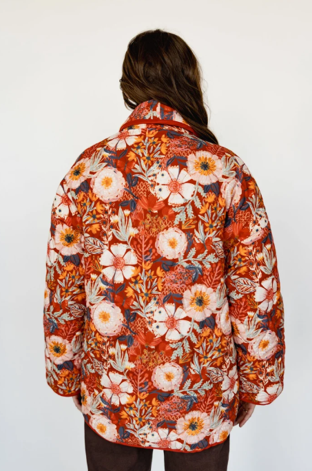 Polly Poppie Quilted Jacket