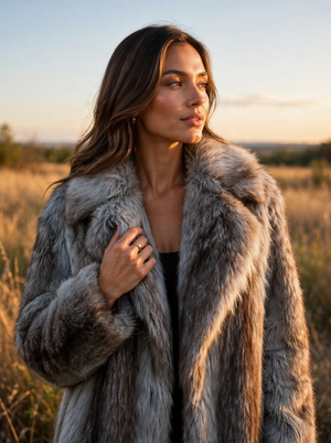 Untamed Luxury Long Faux Fur Coat