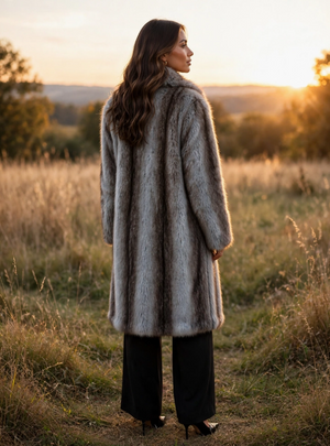 Untamed Luxury Long Faux Fur Coat