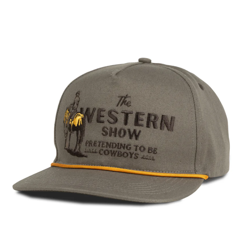 The Western Show 6 Panel Snapback Hat