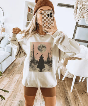 Batty After Dark Disco Pop Halloween - Cream Tees and Sweatshirts (made 2 order) LC
