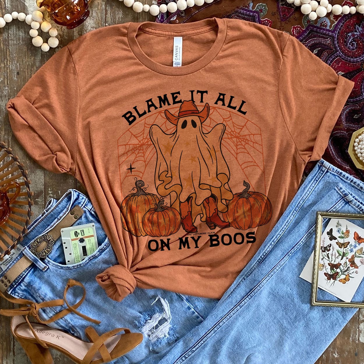 Blame It All On My Boos Graphic Tee (made 2 order) LC