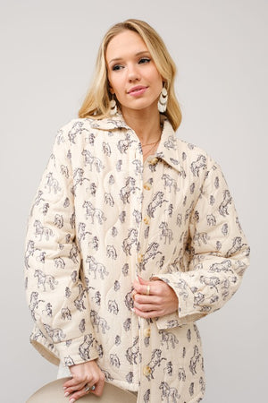 Better Things To Do Quilted Jacket