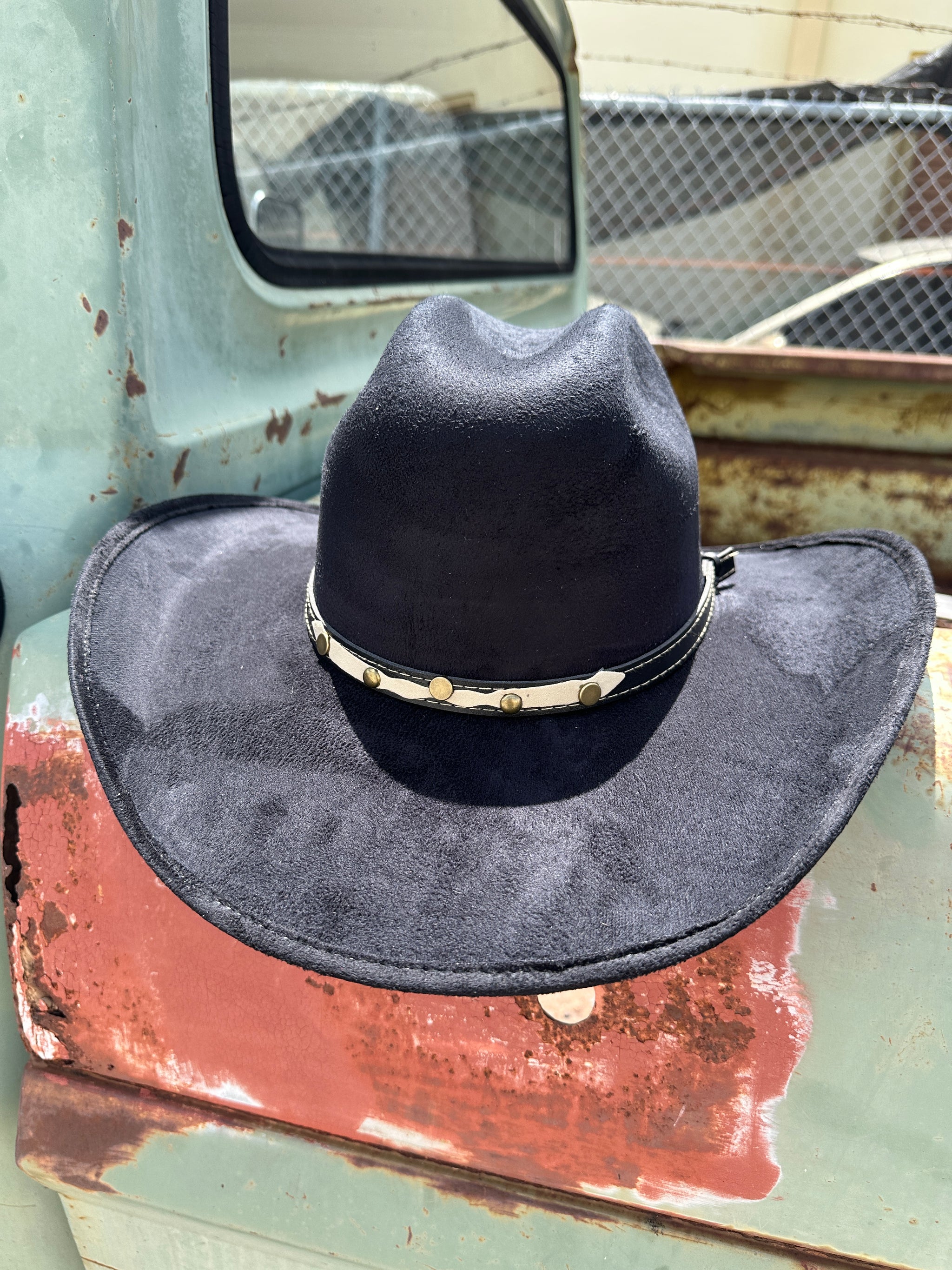 Rust Wool Felt Cattleman Western Cowboy Hat - M