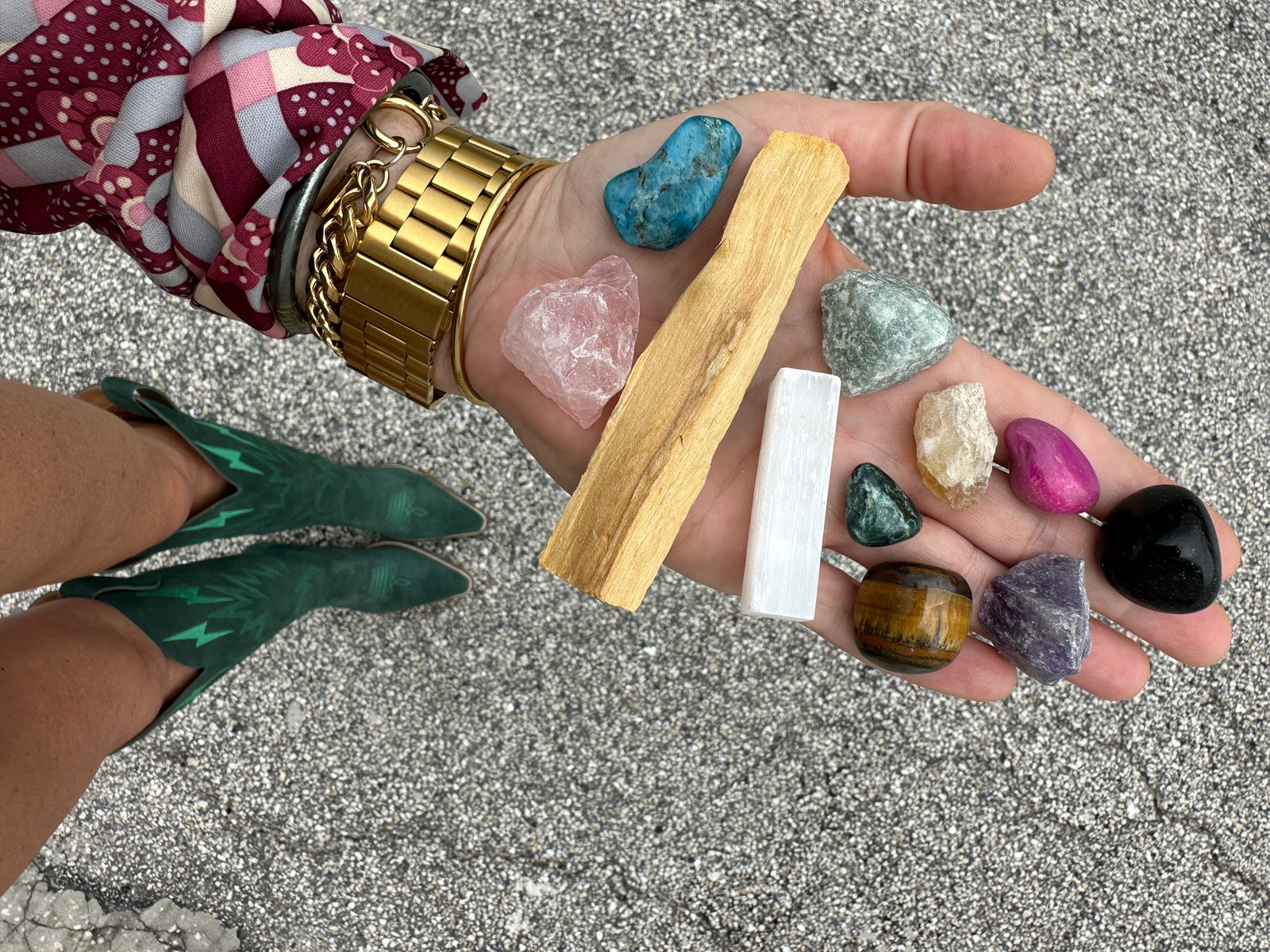 B*tch BEE Gone Healing Crystals & Palo Santo Kit