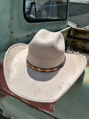 The Nomad Western Cattleman Hat ~ Sand