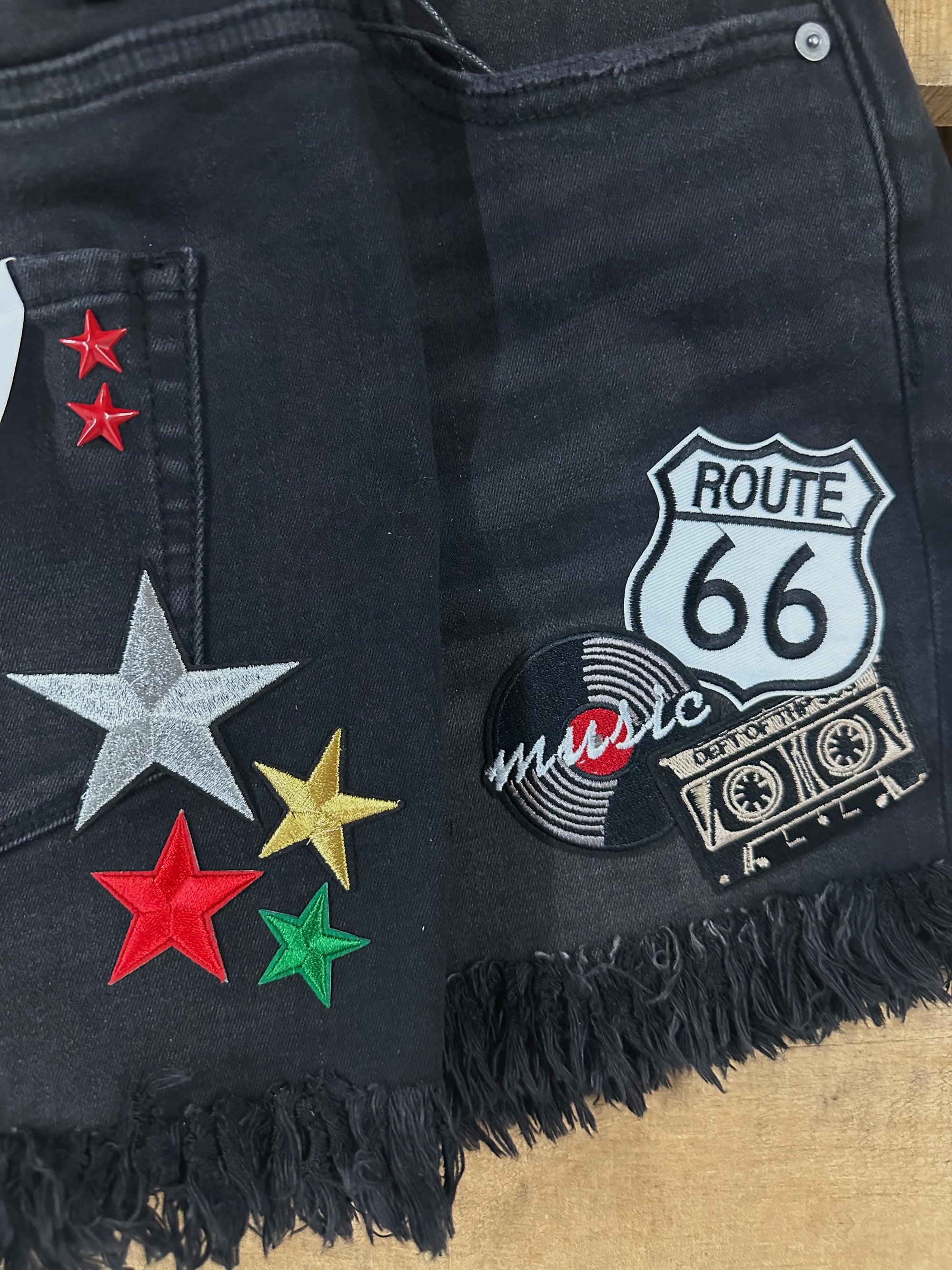 Rock & Roll Patch Add On To Denim