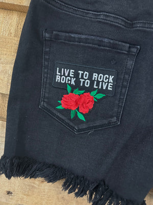 Rock & Roll Patch Add On To Denim