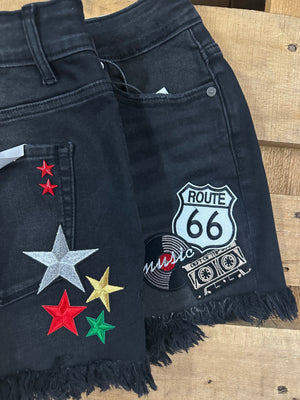 Rock & Roll Patch Add On To Denim