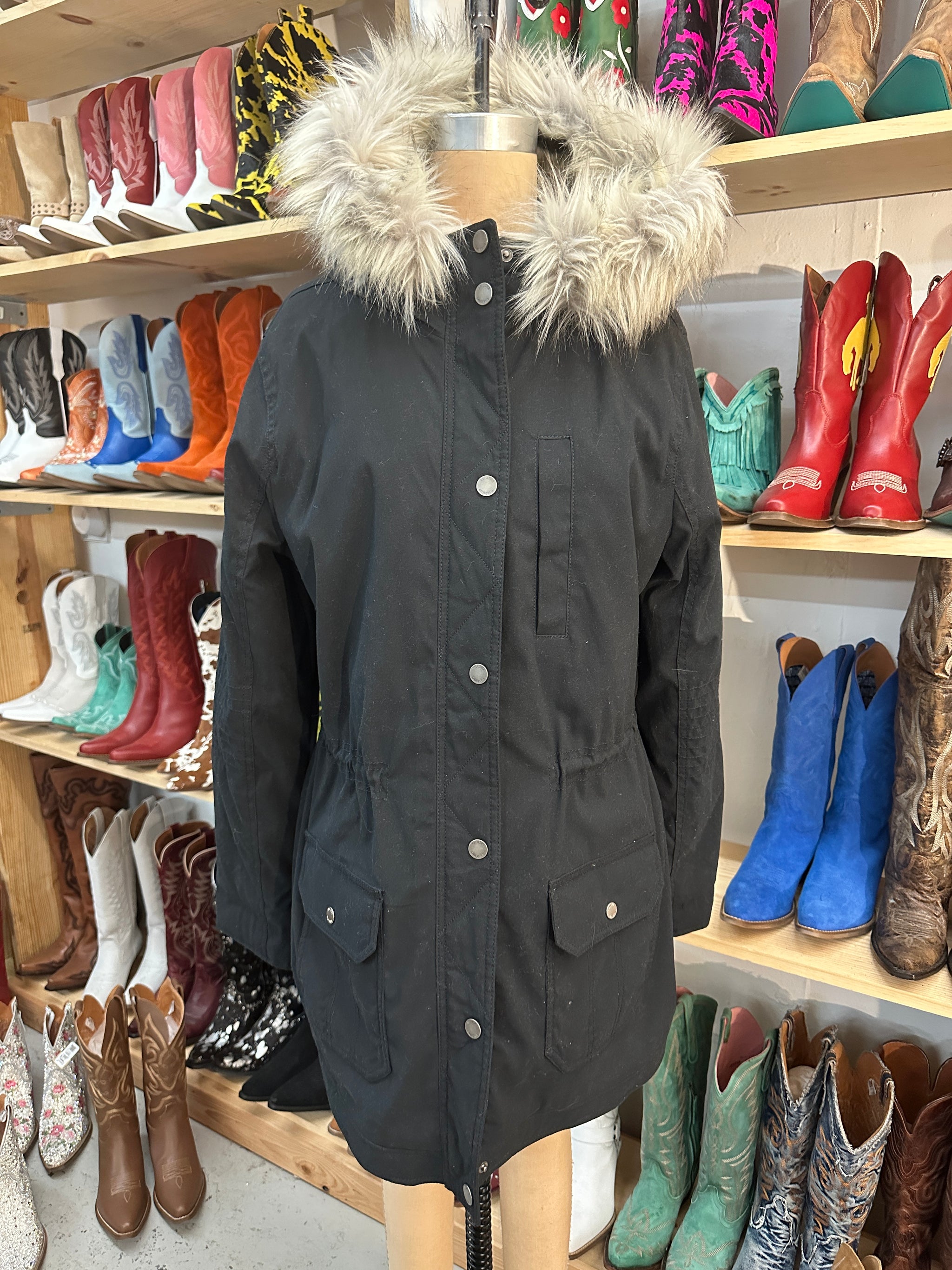 Hollister, Jackets & Coats, Hollister Winter Coat Womens Cozy Lined Parka