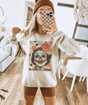 Laugh Till You Scream Disco Pop Halloween - Cream Tees and Sweatshirts (made 2 order) LC