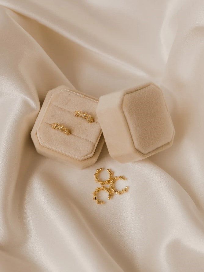 Erin Fader Pyramid Deco Ear Cuff