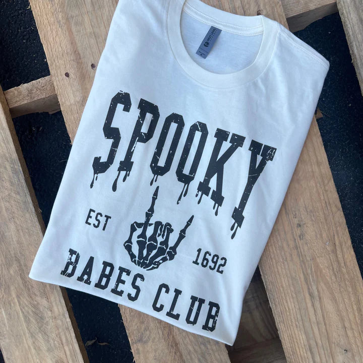 Spooky Babes Club Graphic Tee (made 2 order) LC