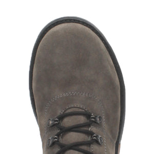 Traffic Zone Grey Suede Leather Boots (DS)
