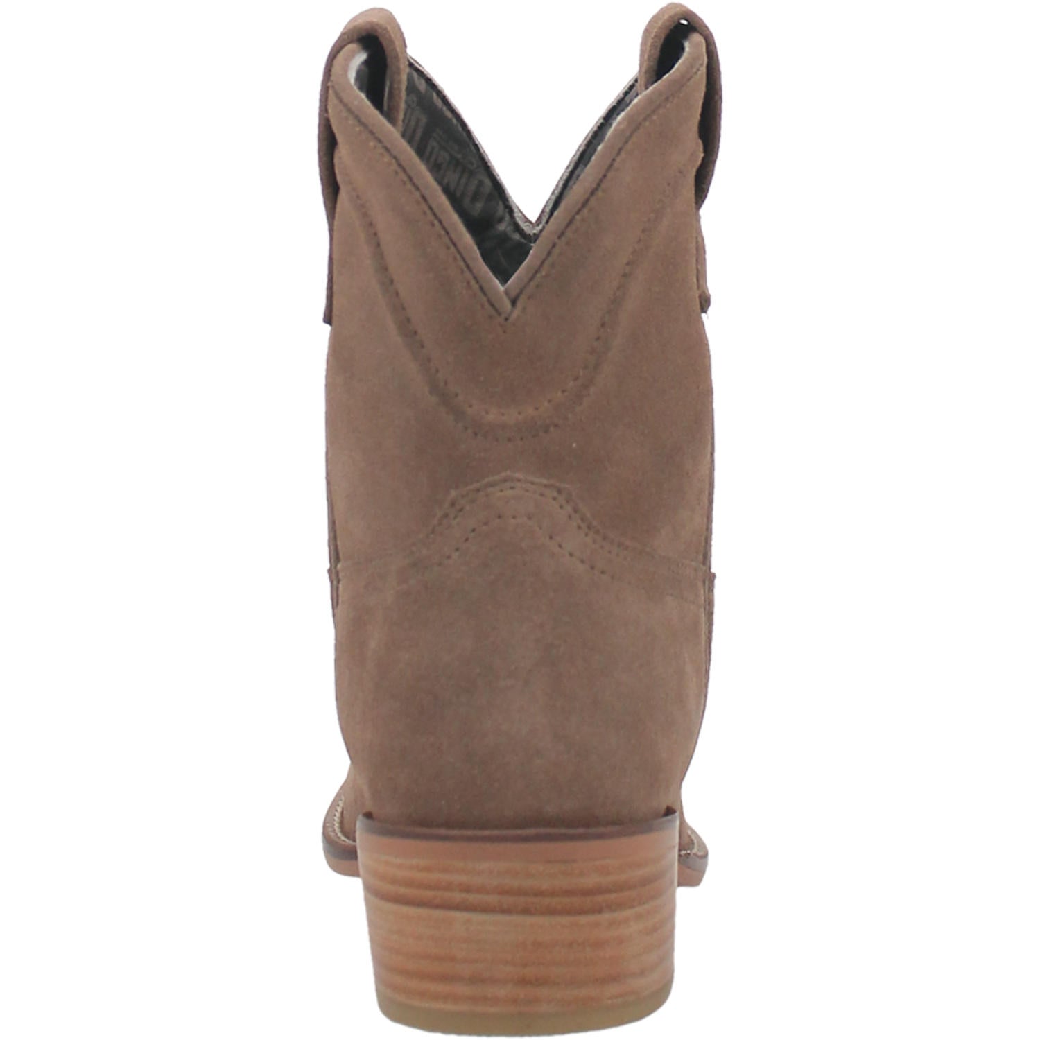 Tumbleweed Sandy Tan Suede V Cut Front Ankle Booties DS