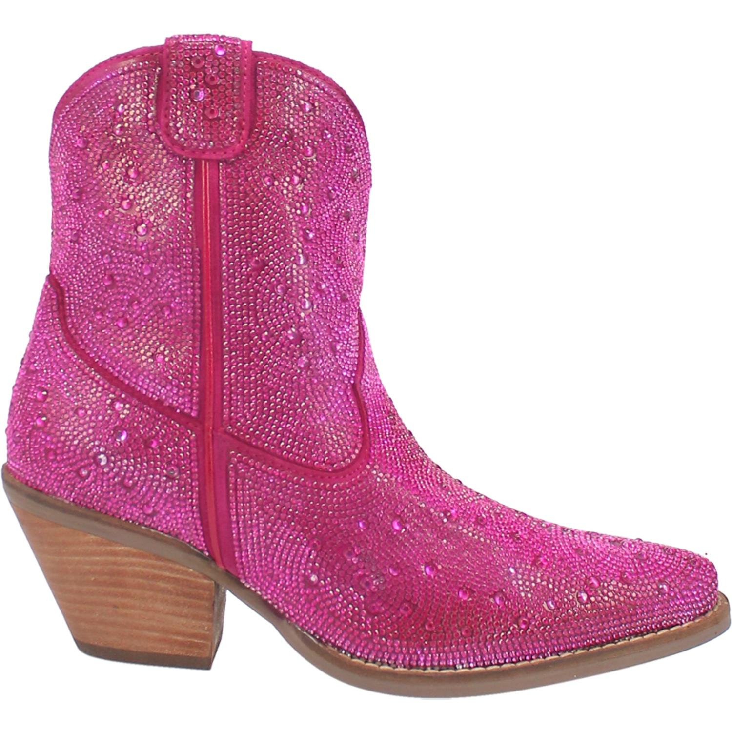 blinged out booties