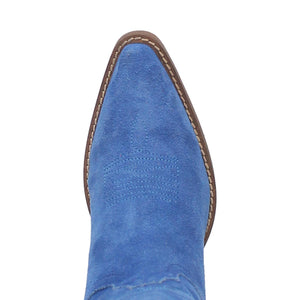 Homeward Bound Electric Cobalt Blue Suede Boots (DS) - BACKORDER 3/10/24