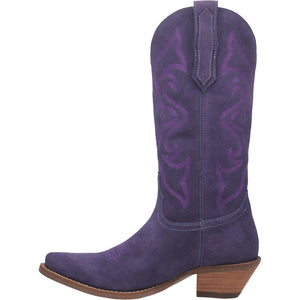 Homeward Bound Plum Suede Boots (DS)