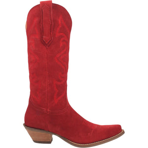 Homeward Bound Red Suede Boots (DS)
