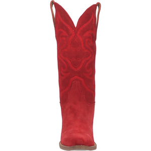 Homeward Bound Red Suede Boots (DS)