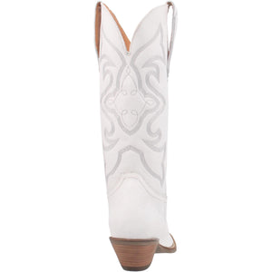 Homeward Bound White Smooth Leather Boots (DS)
