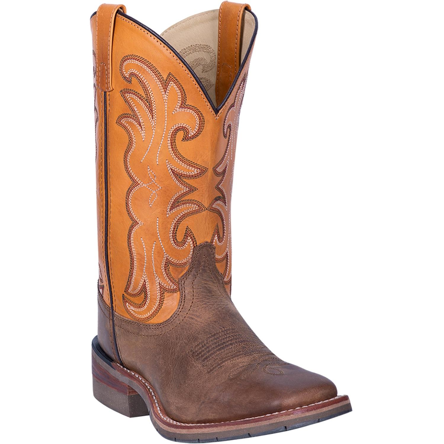 Ferrier Dan Post Mens Square Toe Boot TAN (DS)