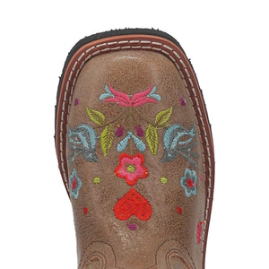 Fleur Children's Leather Boots (DS)
