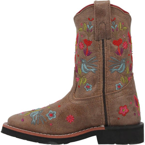 Fleur Children's Leather Boots (DS)