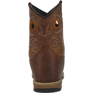 Storm Eye Brown Children's Leather Boots (DS)