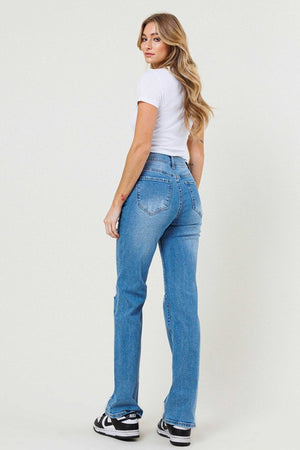 Tight Rope High Waisted Straight Fit Jeans (DS) FG VM