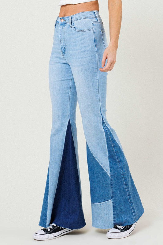 Extra flare fashion jeans